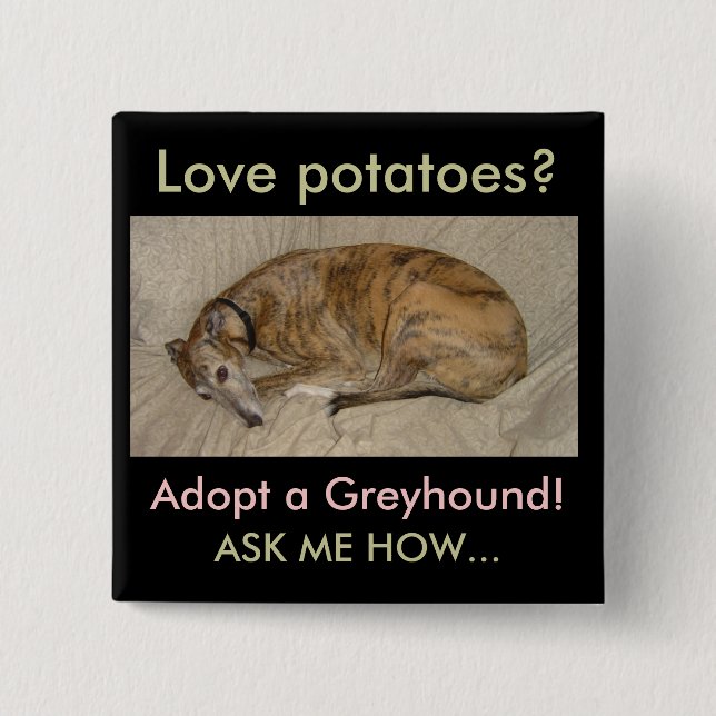 Love Potatoes? Button (Front)