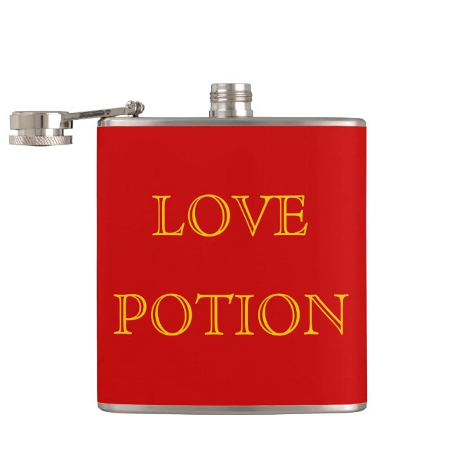 LOVE POTION HIP FLASK (Opened)