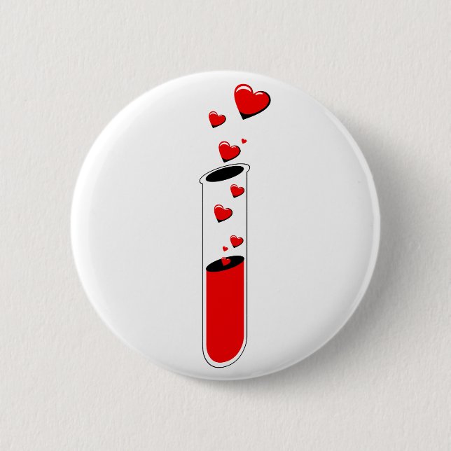 love potion pinback button (Front)