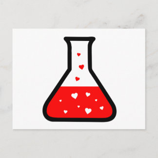 Love Potion (Science) Postcard