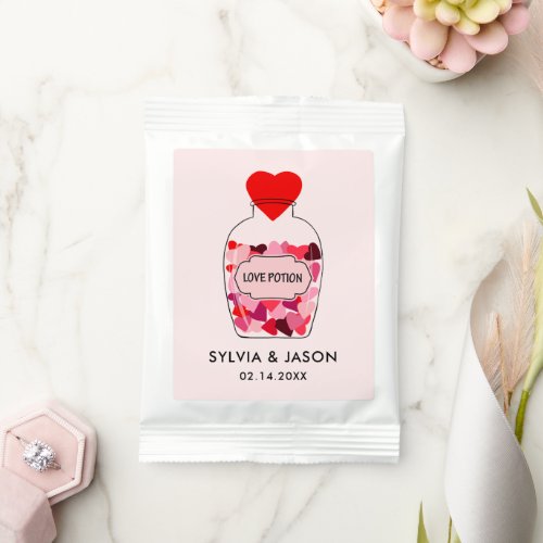 Love Potion Valentines Day Custom Wedding Favor Margarita Drink Mix