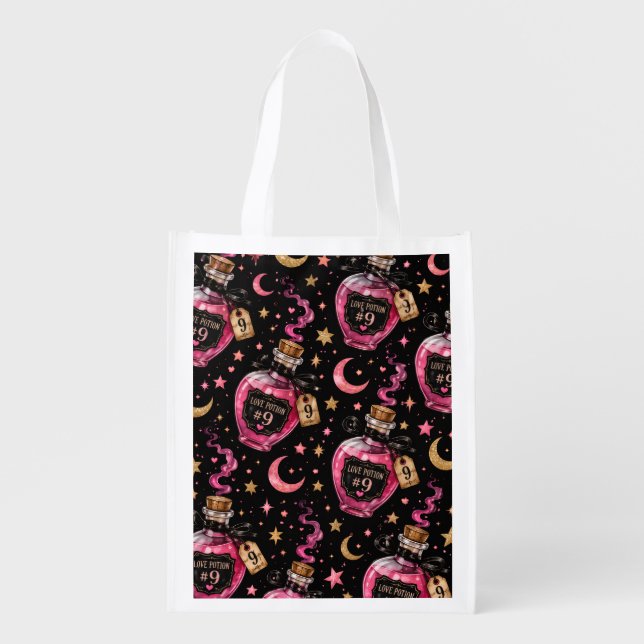 Love Potions Grocery Bag (Front)