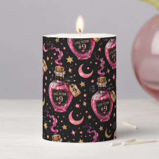 Love Potions Pillar Candle