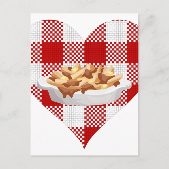 love poutine postcard (Front)