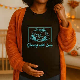 Love Pregnancy Halloween Radiant Maternity T-Shirt