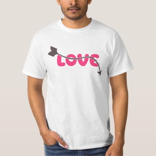 Love Print Item design T_Shirt