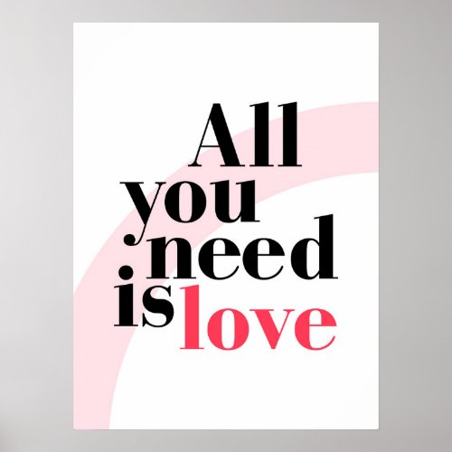Love _ Printable Wall Art with different sizes
