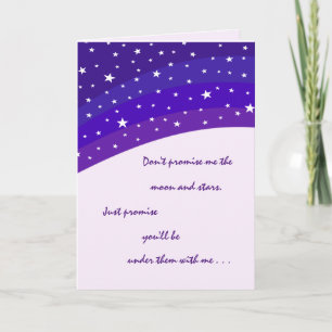 Love Promises Anniversary Greeting Card