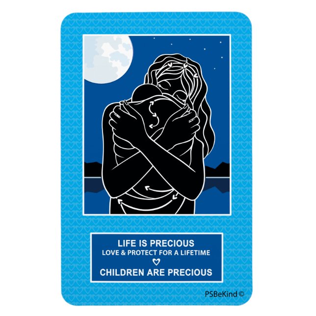 Love & Protect 1_Flexible Magnet 4"x6" (Vertical)
