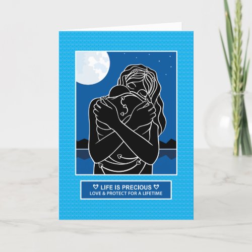 Love  Protect 1_Greeting Card