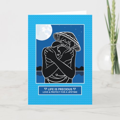 Love  Protect 4_Greeting Card