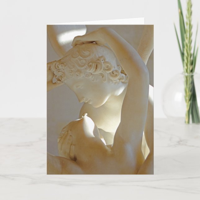 Love - Psyche Revived By Cupid's Kiss Card (Front)