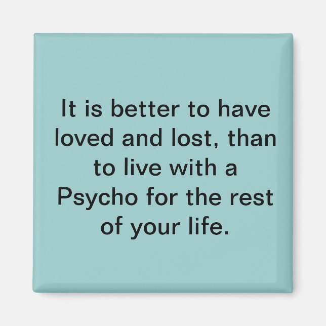 Love Psycho Magnet (Front)