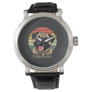 Love Pug Forever � Cute Pug Lover Design Watch