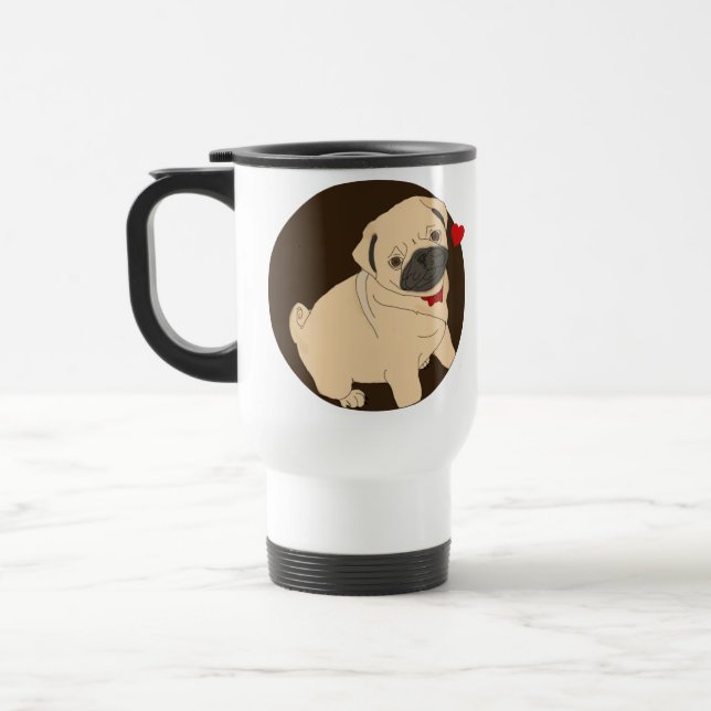 Love Pug Mug (Left)