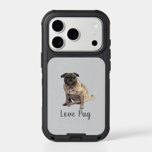 Love Pug iPhone 17 Pro Case