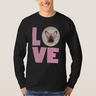 LOVE Pug wearing Heart Glasses Cute Pug Valentines T-Shirt
