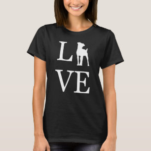 Love Puggle Pug Beagle Mix Dog Pet Owner Idea Mom T-Shirt
