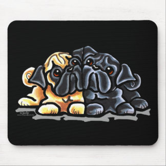 Love Pugs Mouse Pad