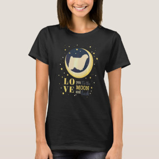 Love Puli Dog To The Moon T-Shirt