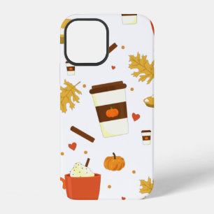 love pumpkin spice coffee iPhone 12 case