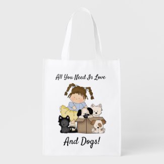 All You Need Is Love and Dogs Bags and Totes