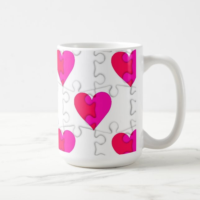 Love Puzzle Coffee Mug (Right)
