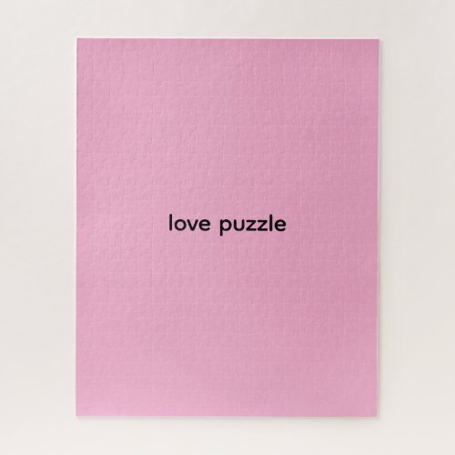 love puzzle made by igor