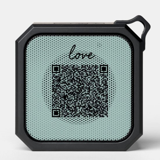 Love QR Code  Bluetooth Speaker