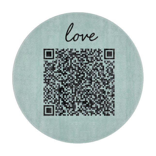 Love QR Code  Cutting Board (Front)