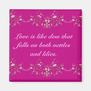 Love Quotation Magnet
