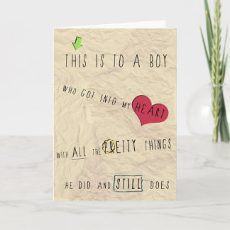 Love Quote Card