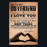 Love Quote For Boyfriend, Husband Love Birthday Photo Print<br><div class="desc">Love Quote For Boyfriend,  Husband Love Birthday</div>