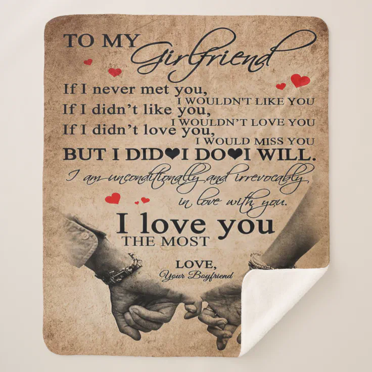 Love Quote For Girlfriend | Funny Quotes Gift Sherpa Blanket | Zazzle Love Quote For Girlfriend | Funny Quotes Gift Sherpa Blanket | Zazzle