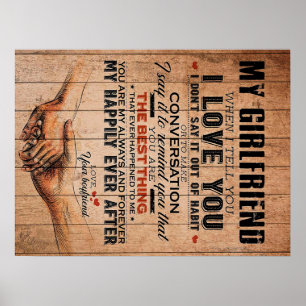 Love Quote For Girlfriend, Girlfriend Birthday Gif Poster