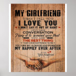 Love Quote For Girlfriend, Girlfriend Birthday Gif Poster<br><div class="desc">Love Quote For Girlfriend,  Girlfriend Birthday Gift</div>