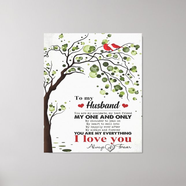 Love Quote For Husband | Cute Decor (Front)