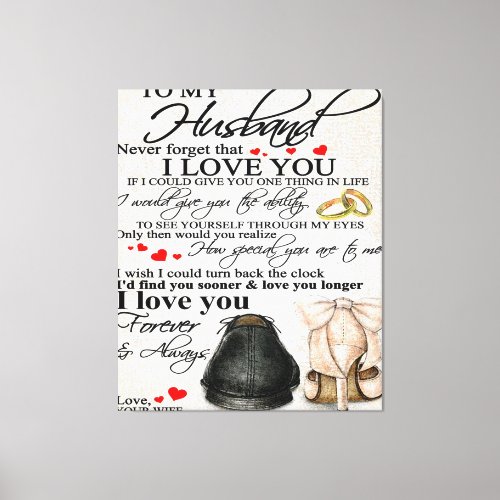 Love Quote For Husband  Lovely Family Decor Gift