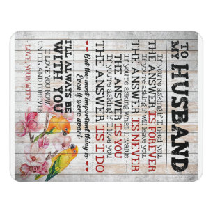 Love Quote For Husband Trendy Gift Door Sign