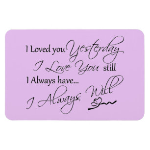 Love Quote Magnet