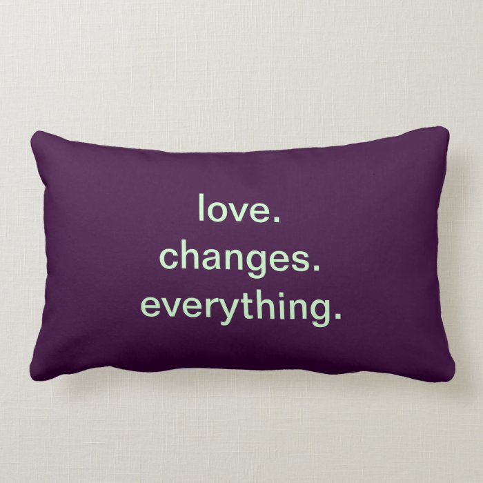 Love Quote Throw Pillows Zazzle