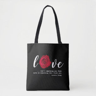Love Quote Valentine's Day Gift Tote Bag