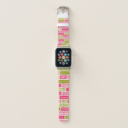 Love Quotes Apple Watch Band