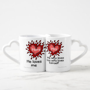 Love Quotes Coffee Mug Set