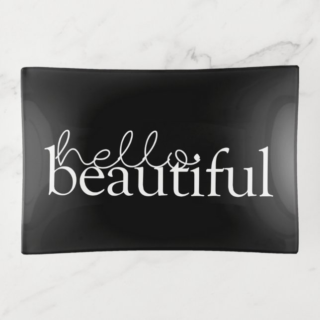 Love Quotes IV Trinket Tray (Front)