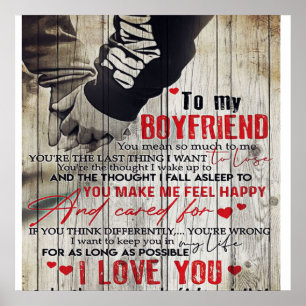 Love Quotes To Husband To My Husband Letter Poster