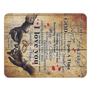 Love Quotes To My Husband, Home Decor Door Sign