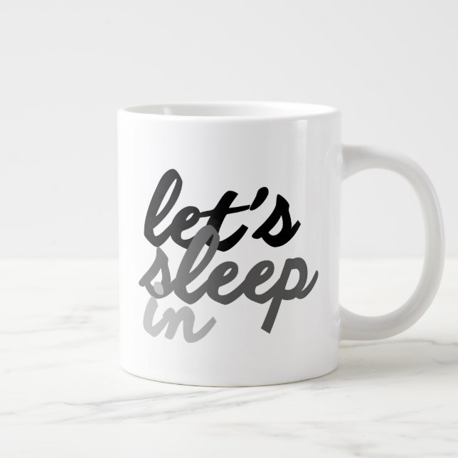 Love Quotes VI Giant Coffee Mug (Right)