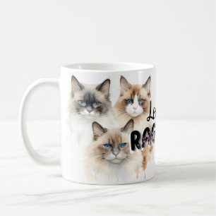 Love Ragdoll Cat Coffee Mug