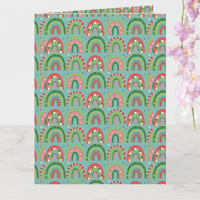 Love Rainbow  Card (Orchid)